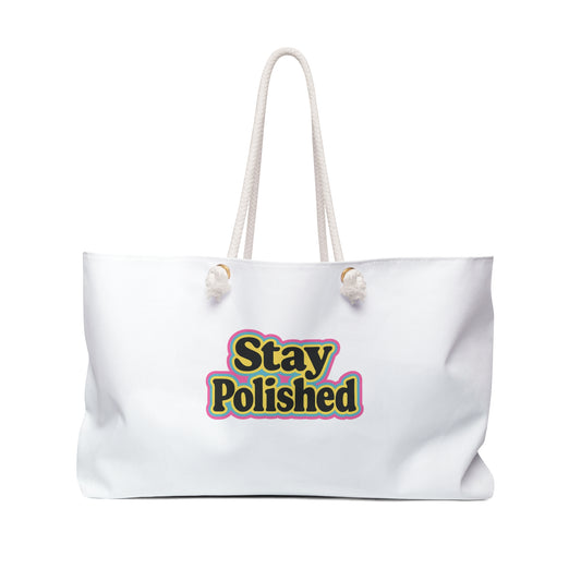 Stay Polished Weekender Bag - Stylish Travel Tote for Weekend Getaways